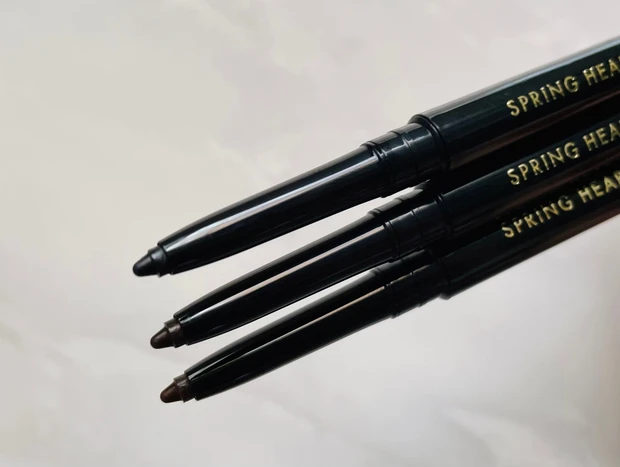 累計販売数1,400万本突破！先日、【スプリングハート】がリニューアルしたそうなので、ロングラスティングアイライナー・アイブロウペンシル・リキッドアイライナー全色を早速レビューしてみました♪_6