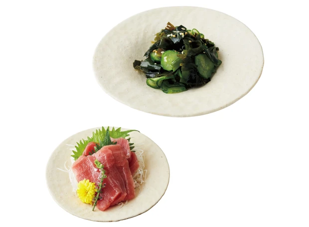 A たんぱく質や亜鉛を含むまぐろの刺身