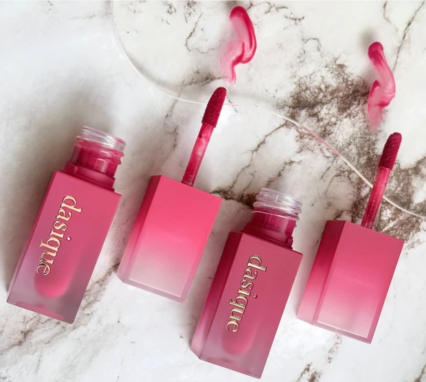 落ちないリップティント dasique デイジーク クリームドゥローズティント 