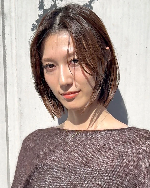 開運ヘア 2026年　髪型　ショートボブ　ボブヘア　小顔ヘア　正面　VIEW　菊地佑太