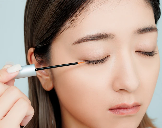 みちょぱ マキア 池田美優 美まつげケア HOW TO まつげ美容液のつけ方