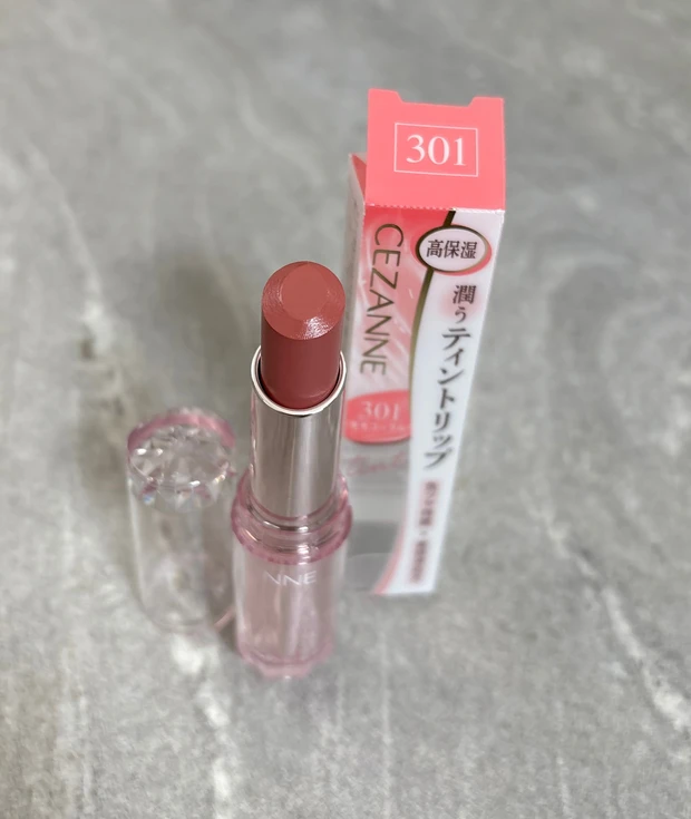 セザンヌ 新作 リップ ラスティンググロスリップN 101 201 301 全色 スウォッチ イエベブルベ プチプラ