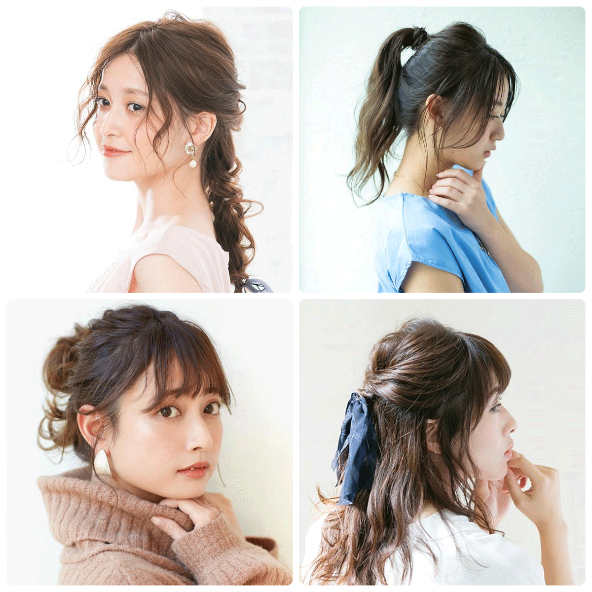 不器用な人にもおすすめ！ロングの簡単ヘアアレンジ15選【最新ヘアカタログ…