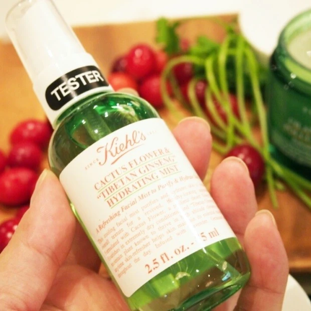 【キールズ新製品体験会2】夏の砂漠肌救世主♡サボテン&ジンセンの植物パワーミスト登場！