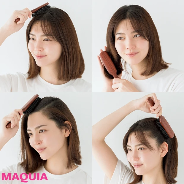 ブラッシングなくしてツヤ髪なし！  正しい“朝ブラ”のやり方、教えます