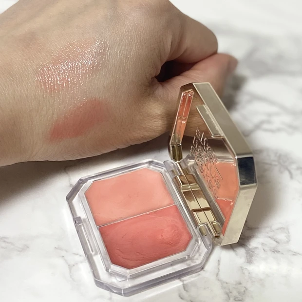 【イエベ春に似合うチーク】2500円以下で買える！おすすめチーク【プチプラ】塗り比べ_4_3