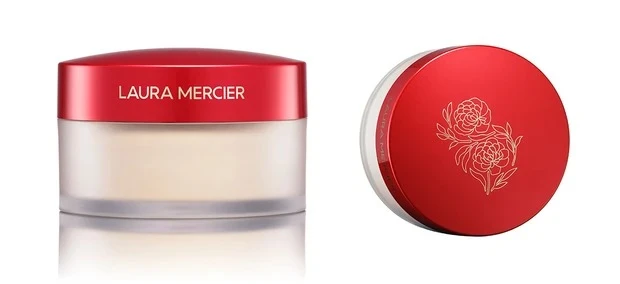 バレンタインコスメ2025 ローラ メルシエ ルースセッティングパウダー トランスルーセント ピオニーエディション