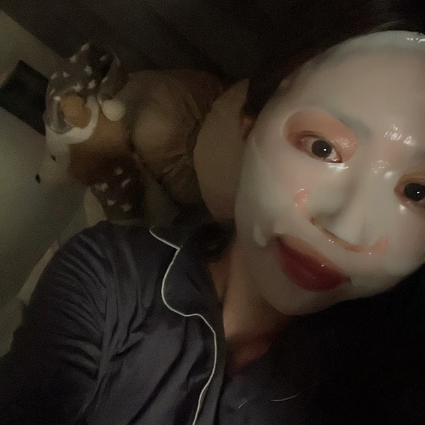 Luvum(ラビューム)ビタミンCゲルマスク シートマスク 寝たまま使用可能