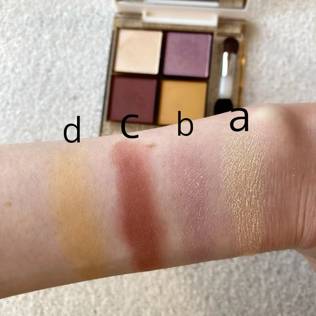 春コスメ第3弾!!イエベ肌の私がおすすめしたいexcelの新色ブルベカラー♡♡スウォッチあり＊_4_3