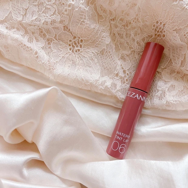 オッス!推しコス 【プチプラ代表セザンヌの名品♡】ウォーターリップティント8色揃えました!_17