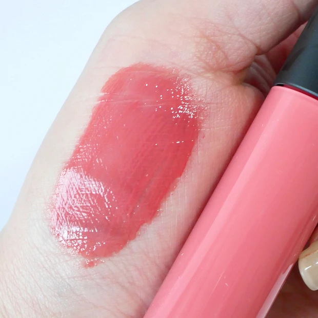 マキアージュ 新作 リップティント リップグロウボム りんごボム