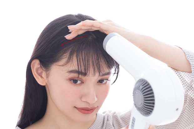 シンプルヘアにはアクセで彩りを!
前髪ありさんのwithマスクヘアアレンジ
_3