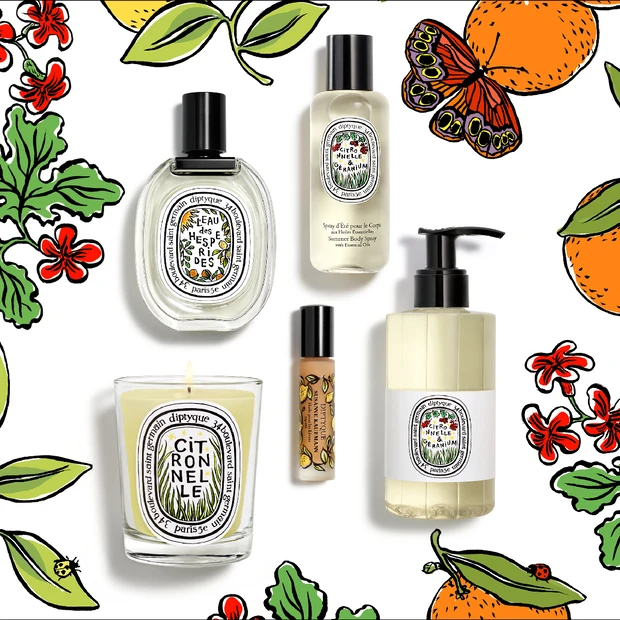 ディプティックの限定コレクションで香りから夏支度! 特別なイベントも開催