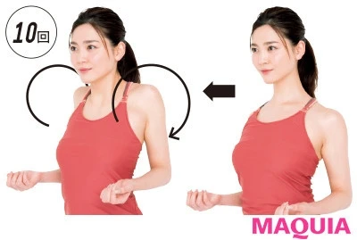 【猫背予防にも! 簡単ストレッチまとめ】イレ休憩中…肩回し_