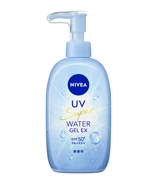 日焼け止め　ニベアUV ウォータージェルEX ポンプ