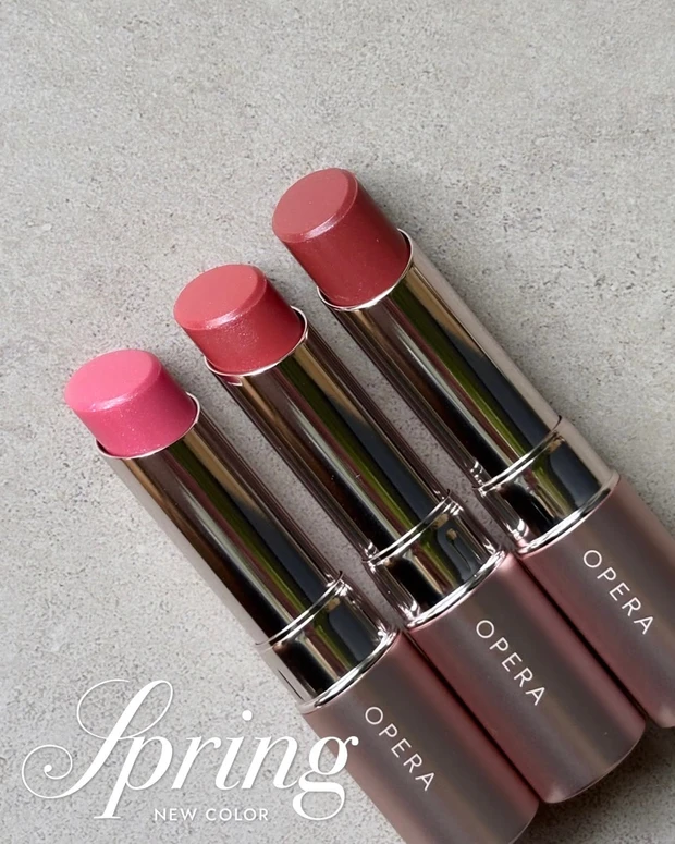 オペラ「グロウリップティント」 春新色