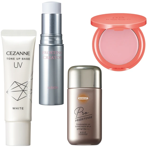 皮脂や汗にも負けない! 毛穴対策下地の春新作アイテム、集めました