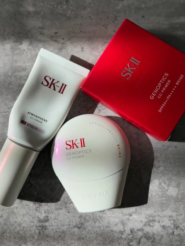 【SK-II大人気CCクリーム】アトモスフィアから進化したSK-II ジェノプティクス CC プライマー!新旧比較レビュー【透明感あふれる毛穴レス肌】_1