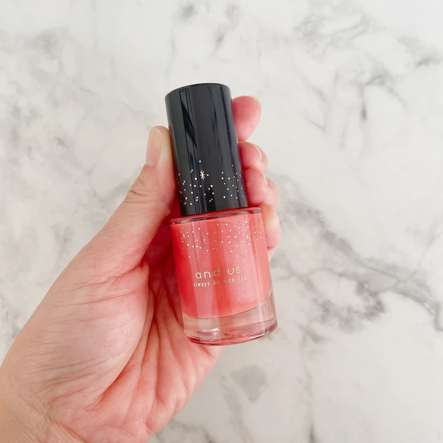 【本当にワンコイン？】3COINS「and us」ホリデーコレクション🎄リキッドチーク❤️_2_2