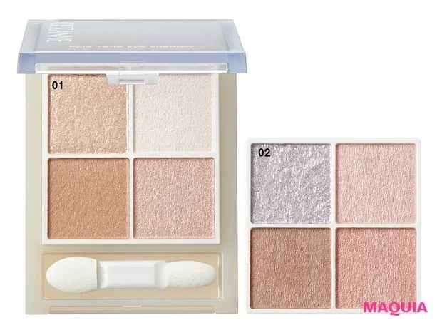 2024年夏新色アイシャドウ_セザンヌ ペールトーンアイシャドウ