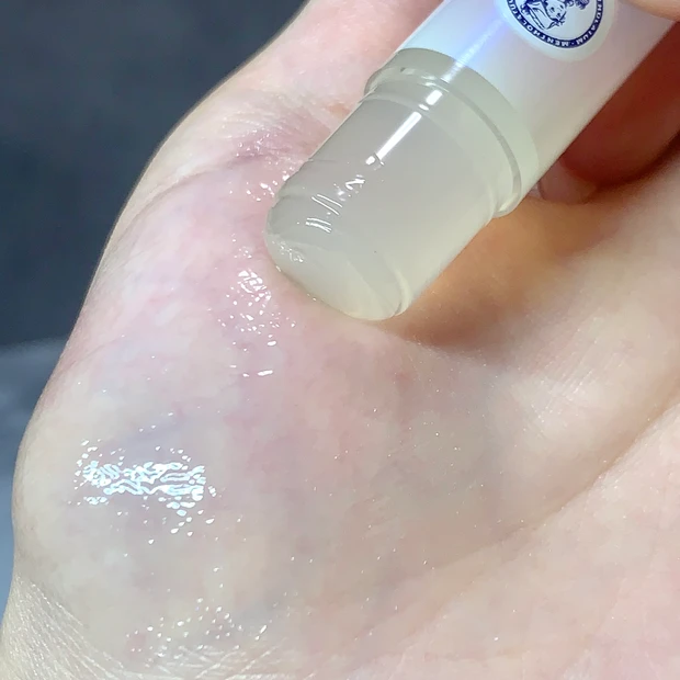 メンソレータム リップフォンデュ 新色 クリア スウォッチ 色味