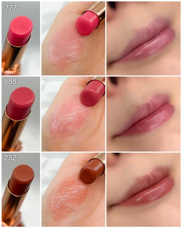 NARS アフターグロー リップバーム N スウォッチ3