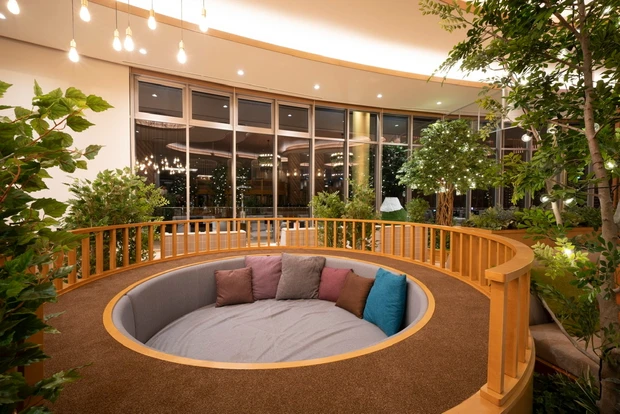 スパジアムジャポンのリラックススペース