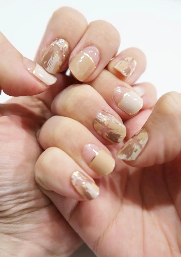 【セルフネイル派さん・セルフネイルを始めたい方にオススメ!】周りから絶対褒められる”ジェルネイルのようなぷっくり可愛いネイルシール2種類”をご紹介!_3_1