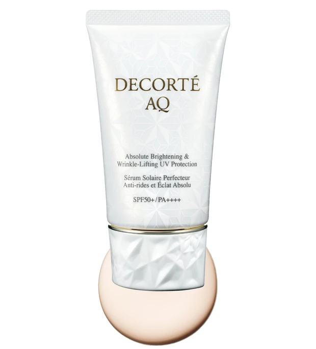 【おすすめ日焼け止め2024】AQ アブソリュート UV プロテクション ブライトニング ＆ リンクル SPF50+・PA++++ （医薬部外品） 55g ￥11000／コスメデコルテ（3月16日発売）