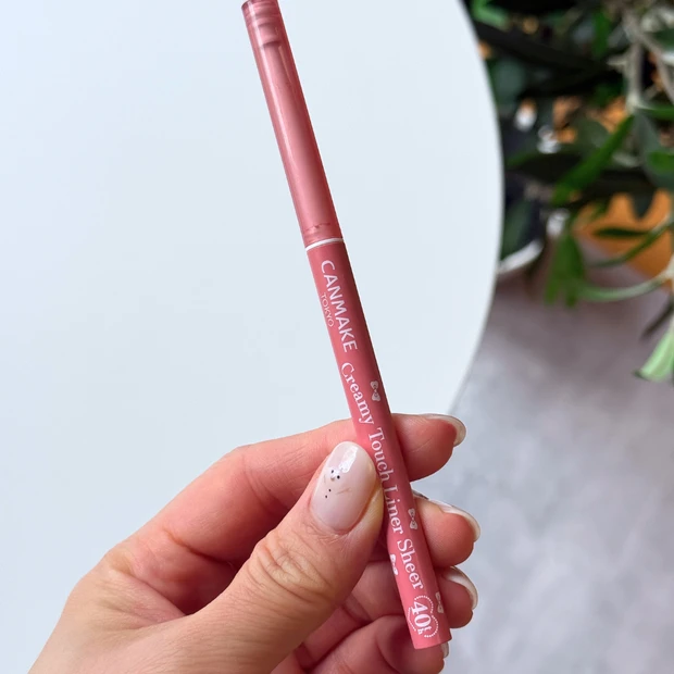 CANMAKE キャンメイク クリーミータッチライナー シアー  40thトゥルーレッド