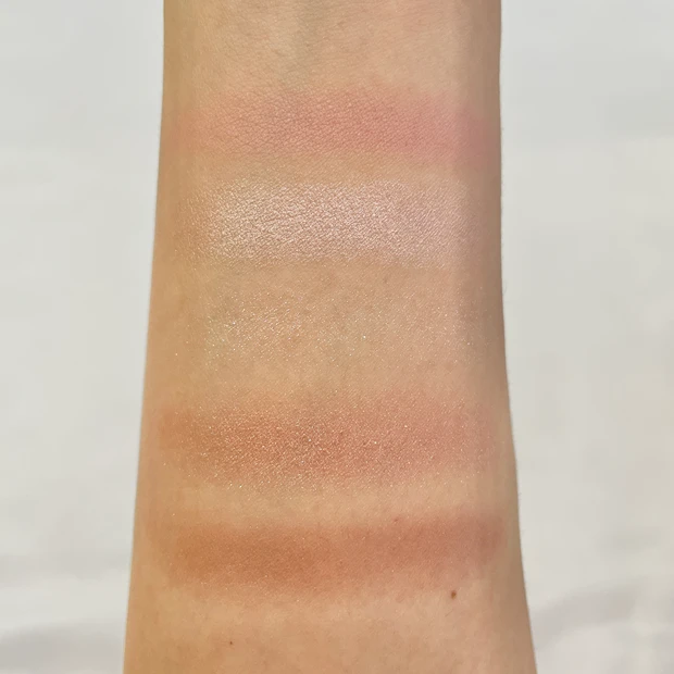 セザンヌ　フェイスアイパレット　レビュー　イエベ春