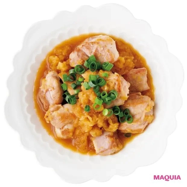 【筋トレ中におすすめの食事レシピ】鶏もも肉のみぞれ煮 211kcal