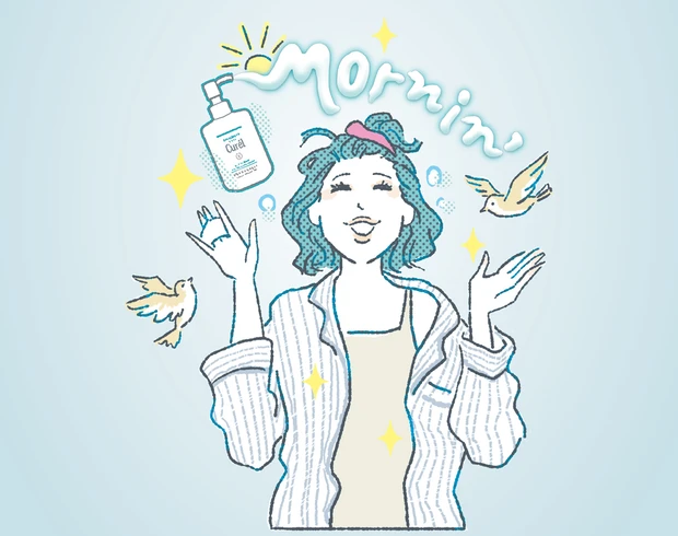 朝の洗顔がわりに乳液メイクを落としを投入。すっきりするのに超しっとり♡