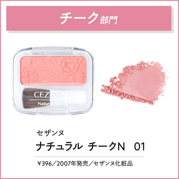 セザンヌ ナチュラル チークN