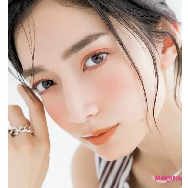 林 由香里さんが提案する大人のための赤みメイク【プチプラコスメで「今なりたい顔」】