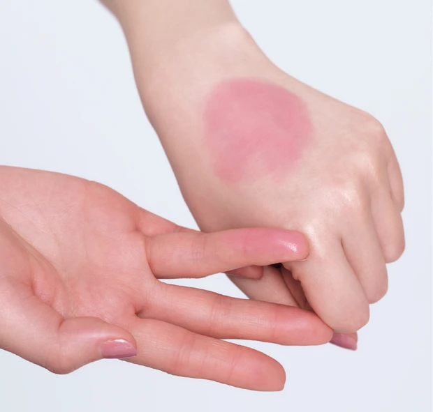 peripera（ペリペラ） シロッピー トック チークの上手な塗り方　うすうす塗り