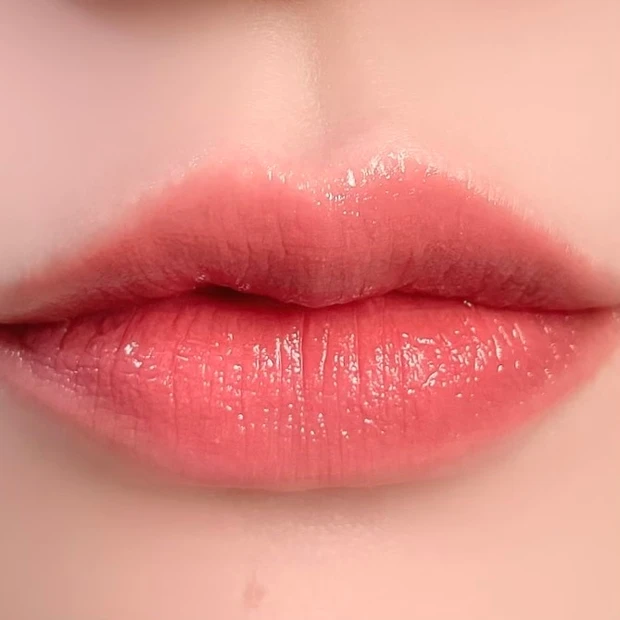 キャンメイク(CANMAKE) むちぷるティント 02 モモ スウォッチ 新作コスメ