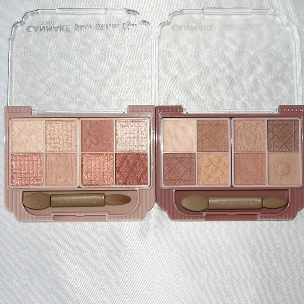 キャンメイク プティパレットアイズ マット 比較