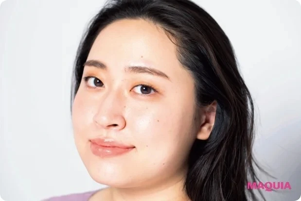 丸山礼さん実演・オンラインでの美人メイク_ポイントメイク、程良い加減がわからない → リモート会議はワントーンメイクで