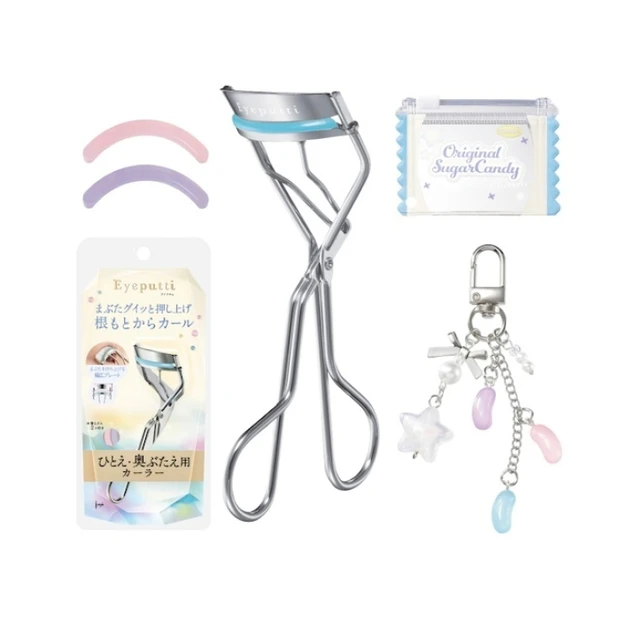 ひとえ・奥ぶたえ用カーラー セット チャーム付き