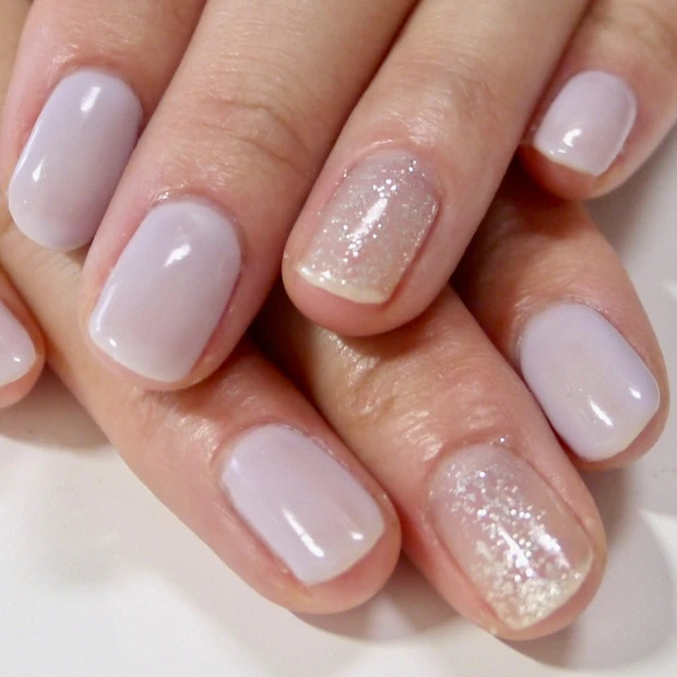 【セルフジェルネイル】肌馴染み抜群!ピンクより青より「ラベンダーネイル」がオススメ