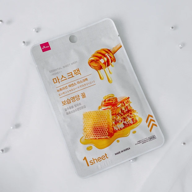 ダイソー フェイスマスク はちみつ 乾燥肌 レビュー