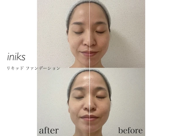 イニクス リキッド ファンデーション 10 ライトオークル