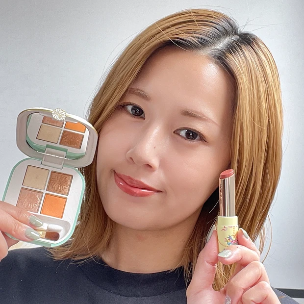 秋コスメ ポールアンドジョー メイク仕上がり