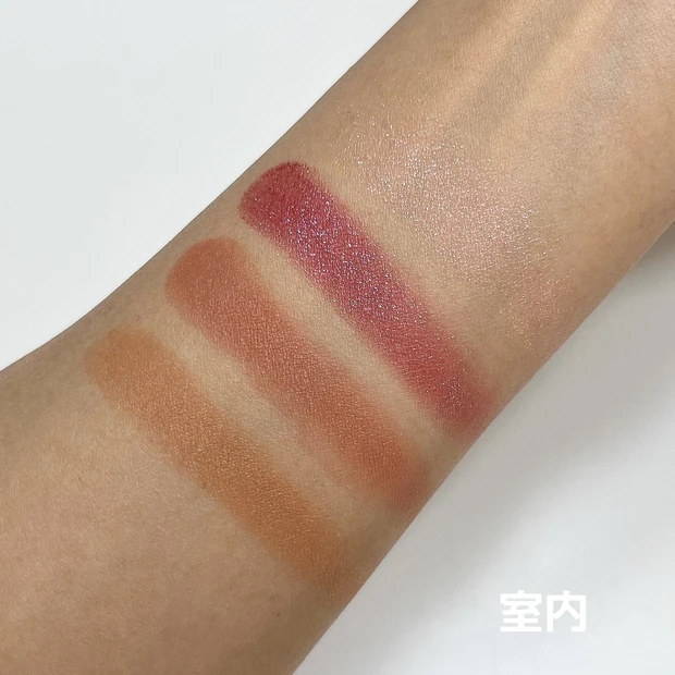 明日発売！【LUNASOL 秋コレクション】アイカラーレーションEX23 ピンクポメグラネート★ふわふわマットの絶妙くすみピンク×ピンクラメが可愛すぎる♡_4_1