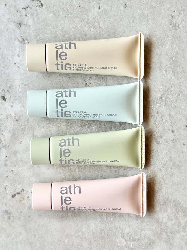 アスレティア ハンドクリーム ギフト 精油 アロマ ハンドケア オーガニック