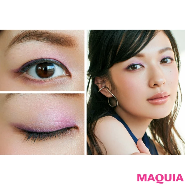 縦割りパープルでこなれ度アップ！ Diorの新作パレットでグラマラスアイ