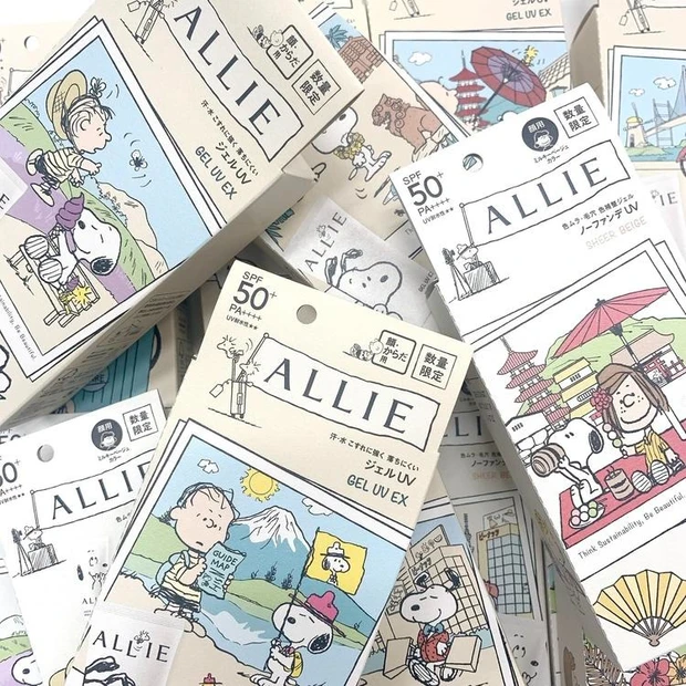 【9位】アリィーの日焼け止めから「スヌーピー」の限定パッケージが今年も登場! 「日本各地への旅」がテーマのご当地デザインに注目