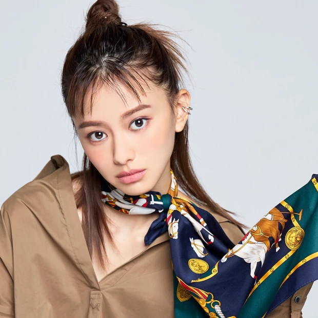 【山本舞香】カンタン可愛いハーフアップお団子3