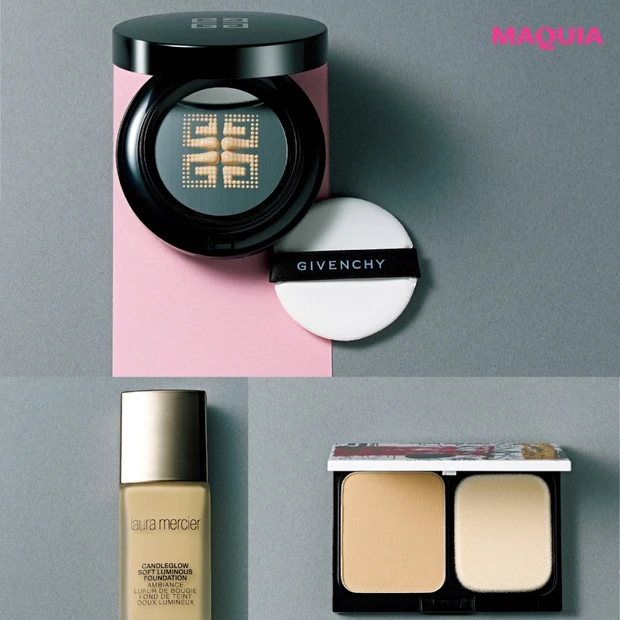 【ツヤ・透け感・持ち】を比較! 気になる新作ファンデーションの実力チェッ…